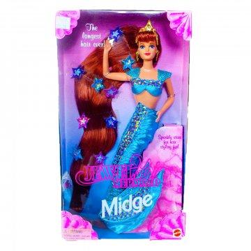 Muñeca Midge Jewel Hair Mermaid