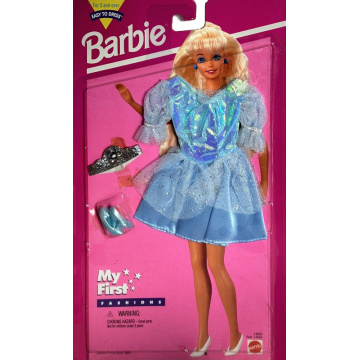 Vestido brillante azul Barbie My First Fashions