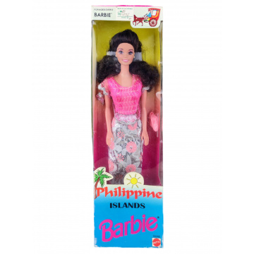 Philippine Islands Barbie II  (rosa y plata, sin mangas)