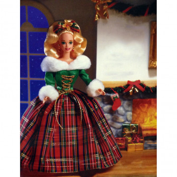 Muñeca Barbie Happy Holidays Gala 1995