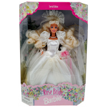 Muñeca Barbie Rose Bride Doll