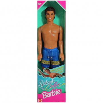 Muñeco Ken Barbie Splash 'n Color