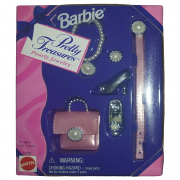 Set Pearly Jewelry Barbie Pretty Treasures