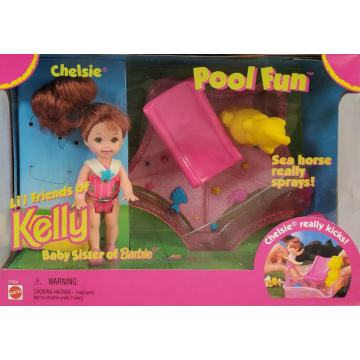 Pool Fun Chelsie Lil Friends of Kelly Baby Sister of Barbie