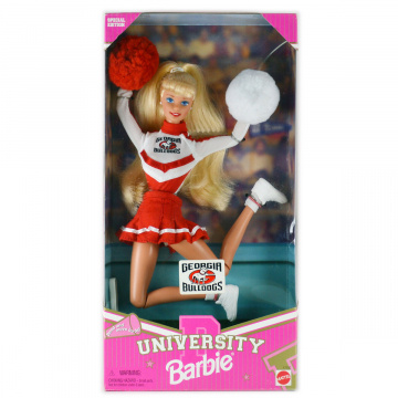 Muñeca Barbie Georgia Bulldogs Barbie University