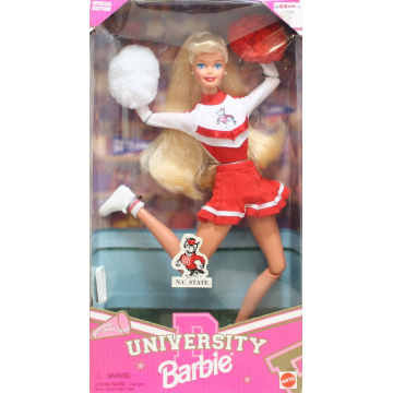 Muñeca Barbie North Carolina State Barbie University