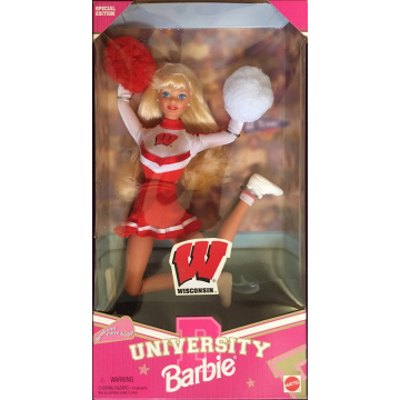 Muñeca Barbie Wisconsin Barbie University