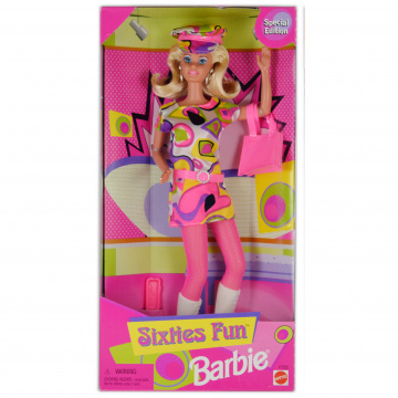 Muñeca Barbie Sixties-Fun (rubia)