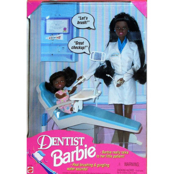 Muñeca Barbie Dentista AA con Kelly AA