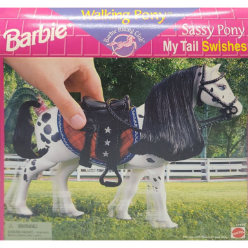 Sassy Pony Walking Pony Barbie Riding Club