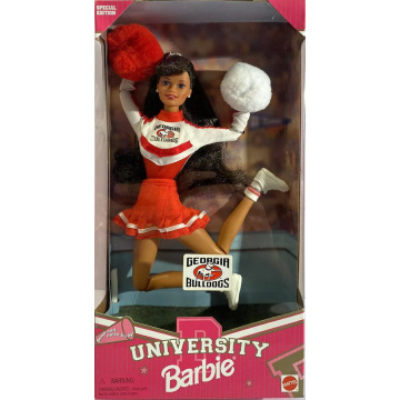 Muñeca Barbie Georgia Bulldogs Barbie University (AA)