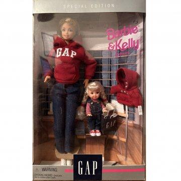 Set de regalo Barbie y Kelly GAP