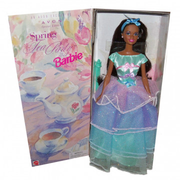 Muñeca Barbie Spring Tea Party (AA)