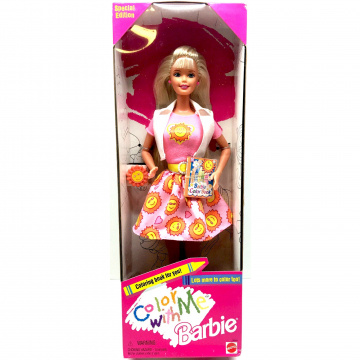 Muñeca Barbie Color With Me