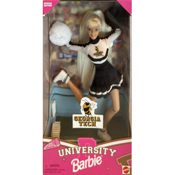 Muñeca Barbie Animadora University Georgia Tech