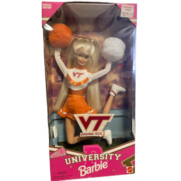 Muñeca Barbie Virginia Tech Barbie University