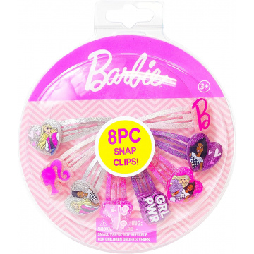 Clips Barbie para el pelo para niñas - 8 unidades - LUV HER Barbie