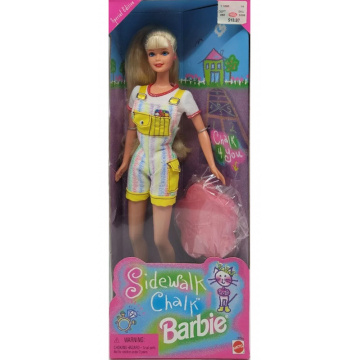 Muñeca Barbie Sidewalk Chalk