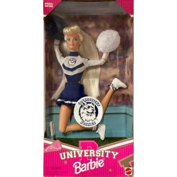 Muñeca Barbie Connecticut Huskies Barbie University