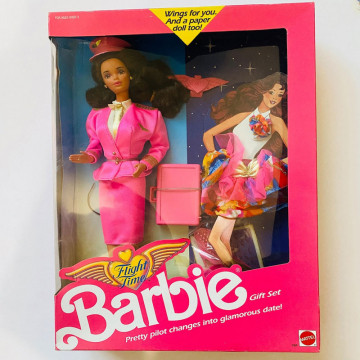 Muñeca Barbie Flight Time Morena