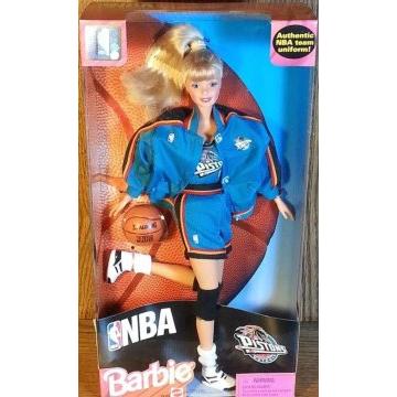 NBA Barbie Detroit Pistons