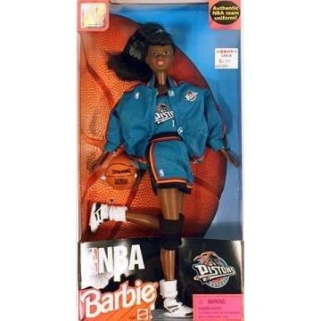 NBA Barbie Detroit Pistons AA