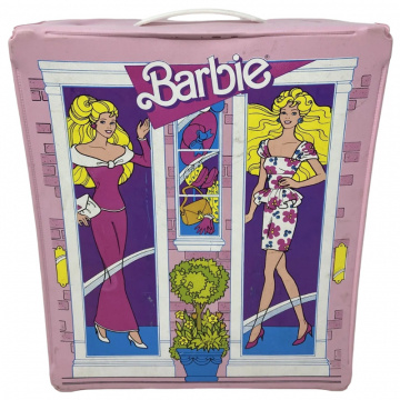 Caja de transporte para muñecas Barbie