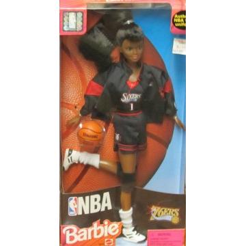NBA Barbie Philadelphia 76ers AA