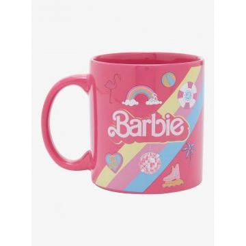 Taza de iconos coloridos de Barbie - Exclusivo de BoxLunch