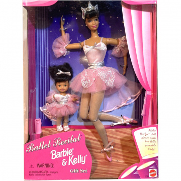 Set de regalo Barbie & Kelly Ballet Recital (AA)
