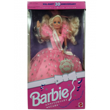 Muñeca Barbie Anniversary Star de Walmart