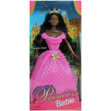 Muñeca Barbie Princess (rosa, AA)