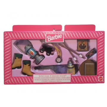 Set Camping & S'mores Barbie Special Collection