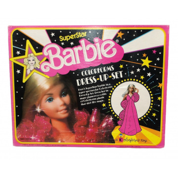 Set SuperStar Barbie Colorforms Dress-Up