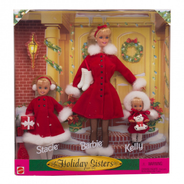 Set de regalo Stacie, Barbie & Kelly Holiday Sisters