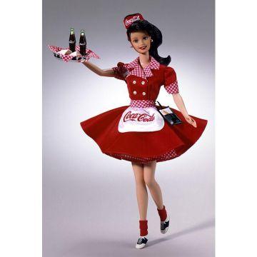 Muñeca Barbie Coca-Cola (Camarera Morena)