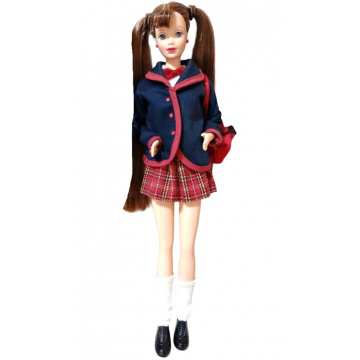 Reina School Girl Barbie (Japón) morena