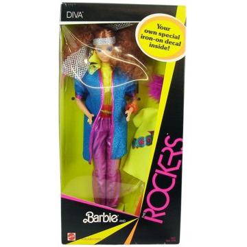 Muñeca Diva Barbie & The Rockers