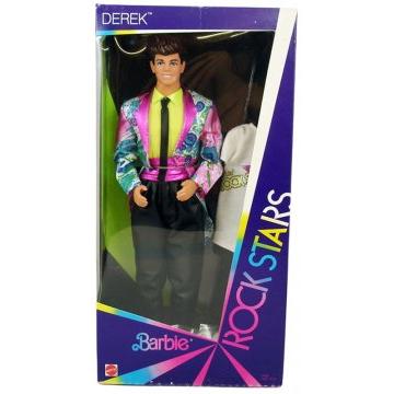 Muñeco Derek Barbie Rock Stars
