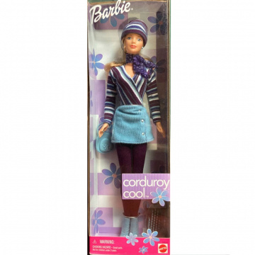 Muñeca Barbie Corduroy Cool (Azul)
