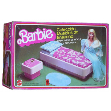 Barbie Cama Colección de Muebles de Ensueño (Rotoplast)