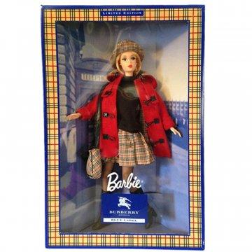 Muñeca Barbie Burberry London Blue Label