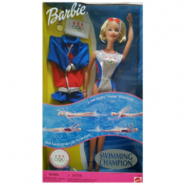 Muñeca Barbie Swimming Champion