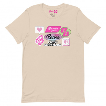 Camiseta negra Barbie Fashion 2000's