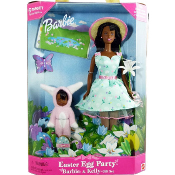 Set de regalo muñecas Barbie y Kelly Barbie Easter Egg Party (AA)