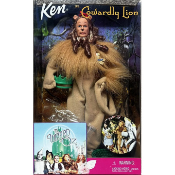 Muñeco Ken como el León Cobarde del Mago de Oz 
