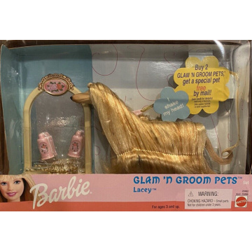 Lacey Barbie Glam N Groom Pets