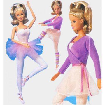 Muñeca Barbie lecciones de balet
