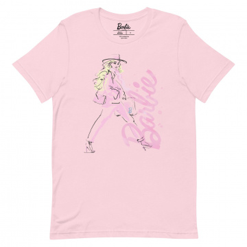 Camiseta Barbie Style Icon rosa