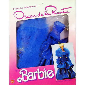 Barbie moda de Alta Costura de la colección Oscar de la Renta (Versailles)